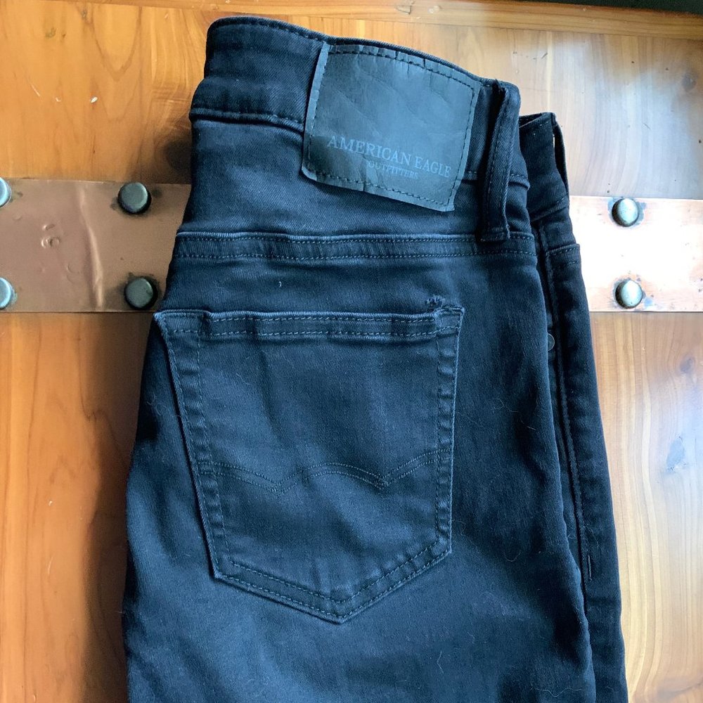 American Eagle Black Skinny Jeans